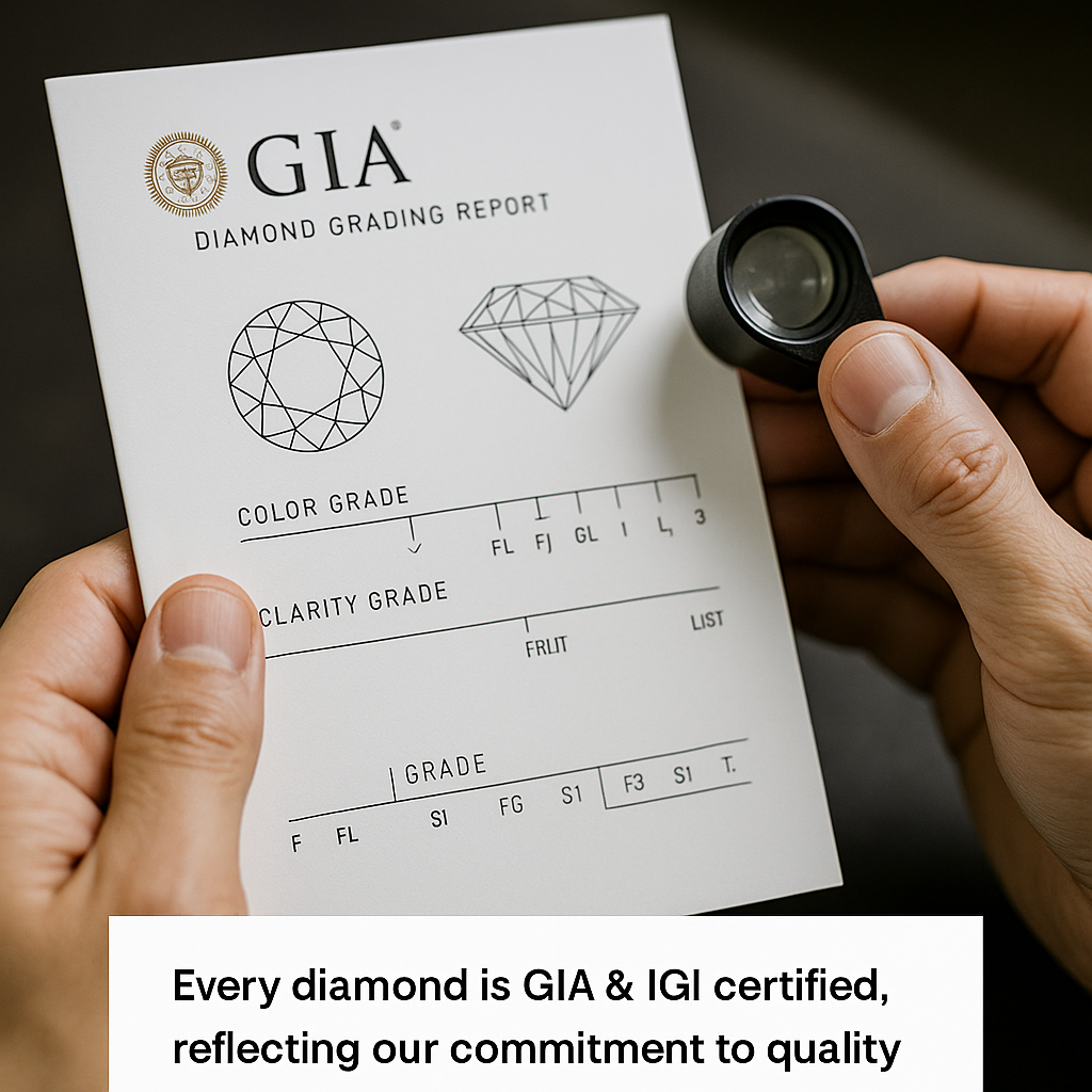 Riddhi Gems Diamond GIA Certificate